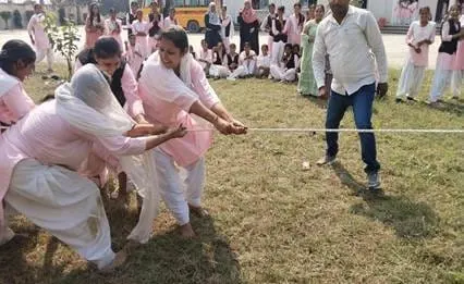 छठे सप्ताह में देशभर के गांवों में 'ग्राम सेवा एवं परंपरागत खेल दिवस' मना रहा है