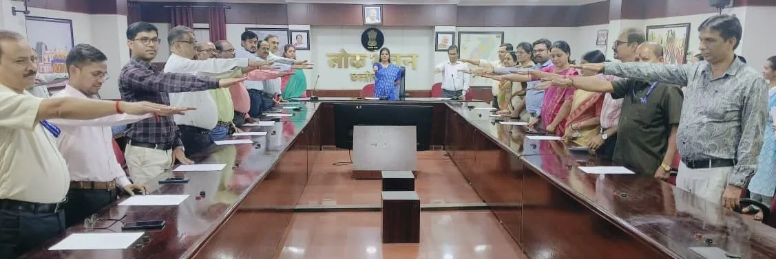 रायपुर : लोकभवन में सतर्कता जागरूकता सप्ताह का शुभारंभ