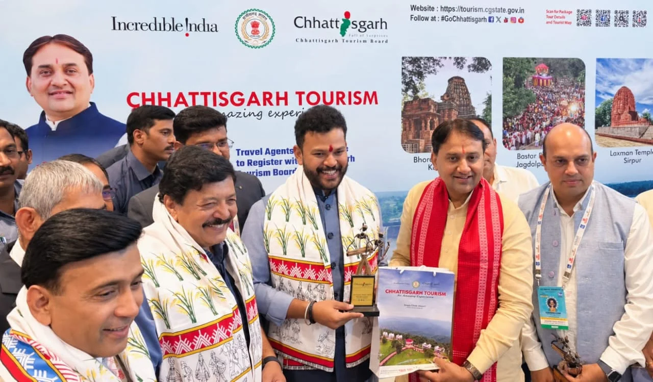 रायपुर : राष्ट्रीय पर्यटन मंच पर छत्तीसगढ़ की गूंज