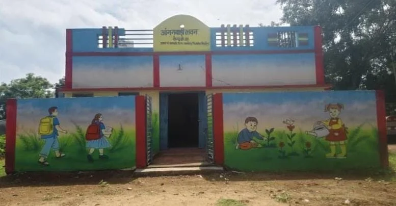रायपुर : अतिक्रमण मुक्त भूमि से गढ़ी जा रही नौनिहालों की नींव