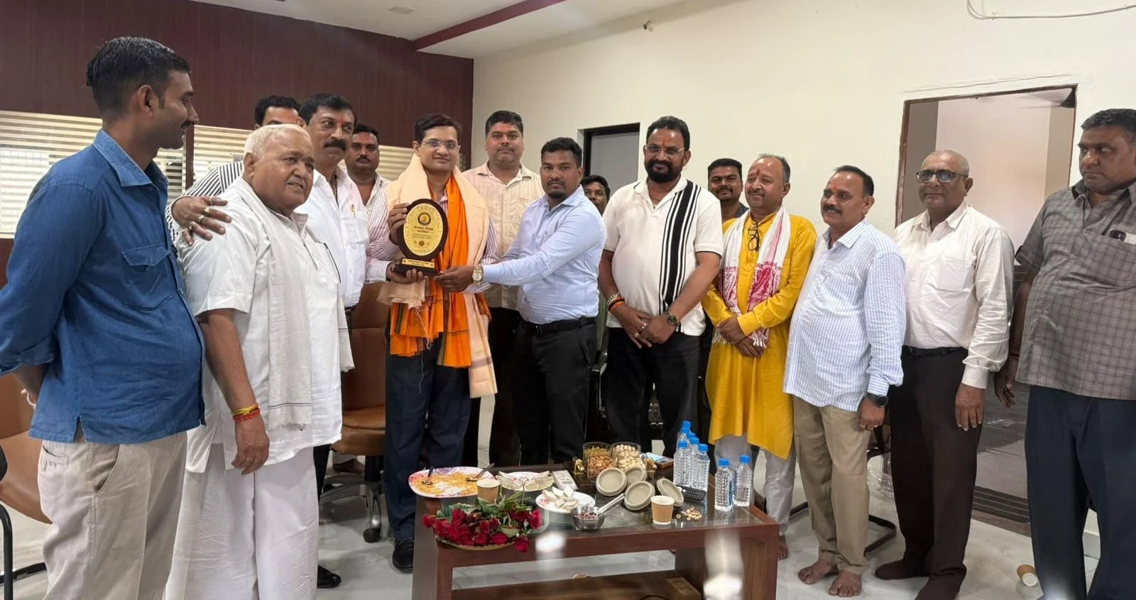 विश्वकर्मा पूजा पर डॉ. अभिषेक पल्लव का  स्वागत