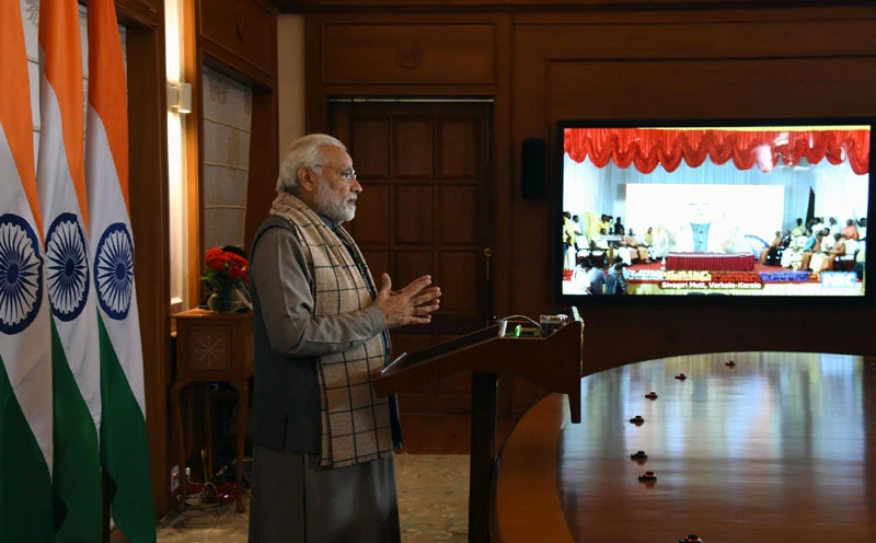 प्रधानमंत्री नरेंद्र मोदी ने जन्माष्टमी पर देशवाशियों को शुभकामनाएं दीं