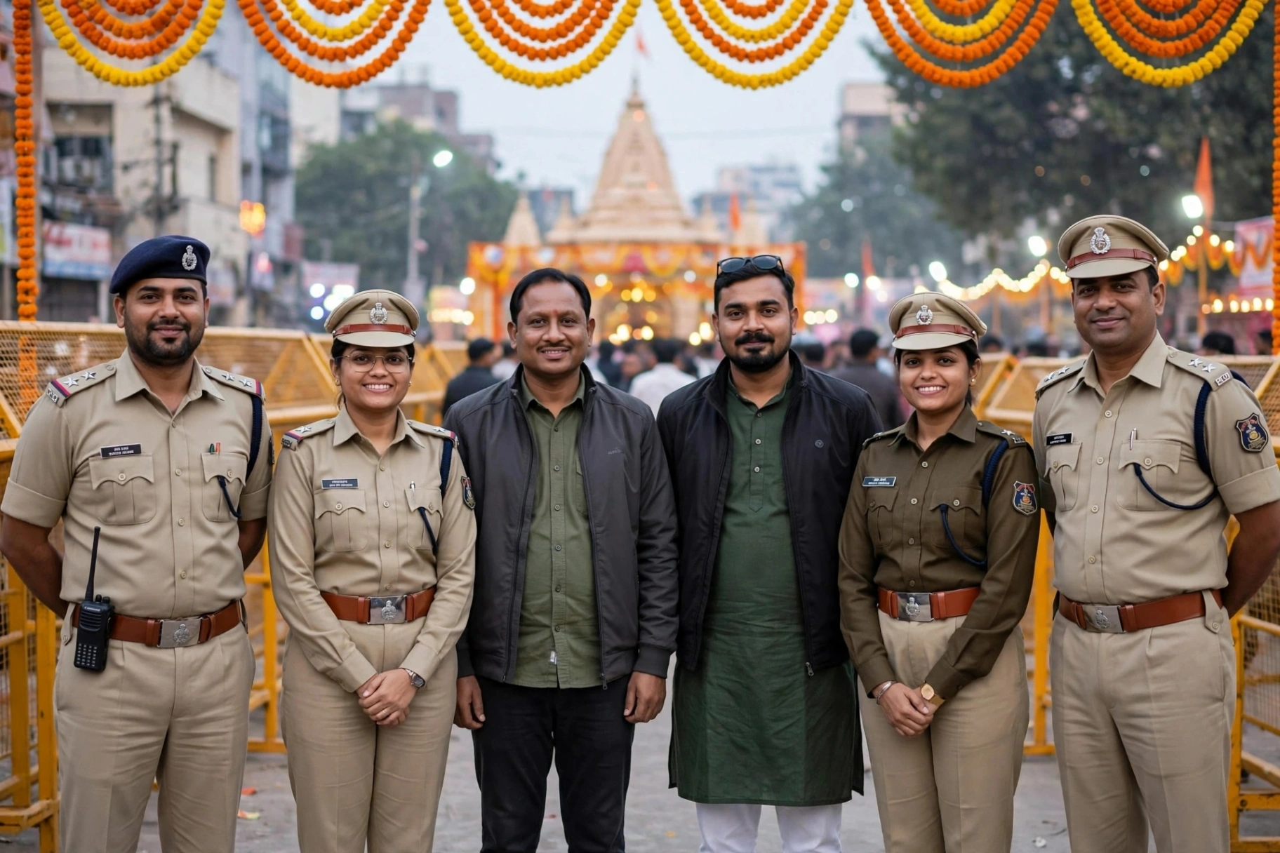 आज से बाजारों, मंदिरों और गरबा पंडालों में सादे कपड़ों में तैनात रहेगी टीम